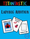 Ladybug Math centers and craft