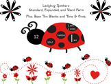 Ladybug Numbers - Expanded Form, Word Form, and Standard Form