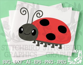 Download Ladybug Svg Instant Download Vector Art Commercial Use Svg Silhouette Svg