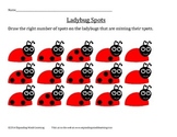 Ladybug Spots - Patterns Worksheet