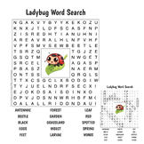 Ladybug Word Search
