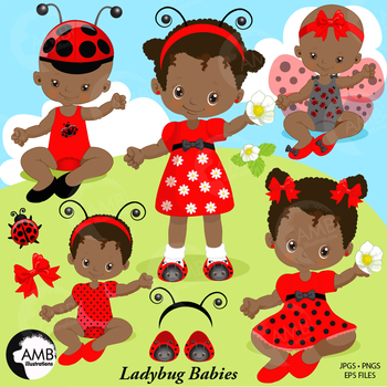 ladybug girl clipart images