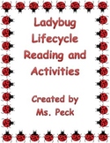 Ladybug lifecycle reading