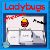 Free Ladybug Writing Flapbooks - ELL Spring Preschool, Kin