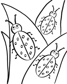 ladybugs coloring pages