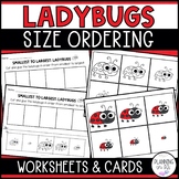 Ladybugs Size Ordering for Spring Bugs Theme | Order by Si