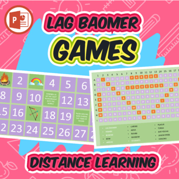 Preview of Lag BaOmer Games (Distance Learning)