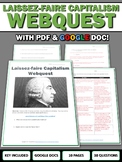 Laissez-faire Capitalism - Webquest with Key (Google Doc I