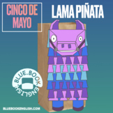 Llama Piñata Brown Paper Bag Puppet/ Mexican Craft/ Cinco 