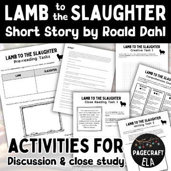 Preview of Lamb to the Slaughter | 7 Activities | Study Pack | Reading and Writing