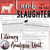 Lamb to the Slaughter Roald Dahl Complete Short Story Unit