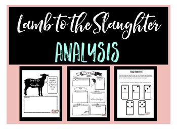 Preview of Lamb to the Slaughter: Short Story Unit for Middle School and High School