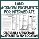 Land Acknowledgements for Intermediate Grades