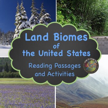 Preview of Land Biomes of the United States Reading Comprehension Passages