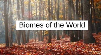 Preview of Land Biomes of the World: Quick Facts! [ONLINE DISTANCE LEARNING COMPATIBLE]