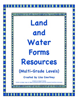 Preview of Land Forms (Landforms) and Water Forms - Geography - Resources