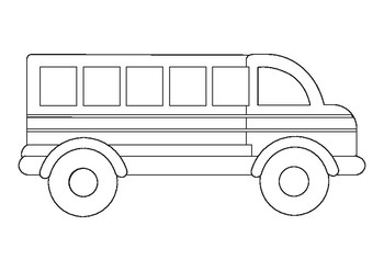 land transportation coloring pages