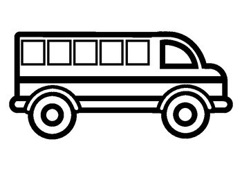 land transportation coloring pages