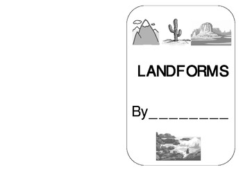 Preview of Landform Booklet