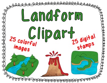 plain clip art landform