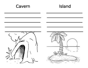 Landform Coloring Sheets by Denise King | Teachers Pay Teachers