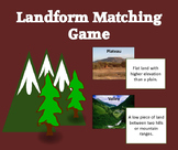 Landform Matching Game