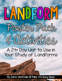Landform Poster Pack and Activities Unit