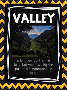 Landform Posters by CreatedbyMarloJ | TPT