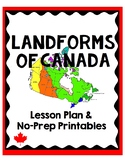 Landform Regions of Canada Lesson