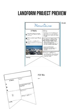 Preview of Landform Research Project