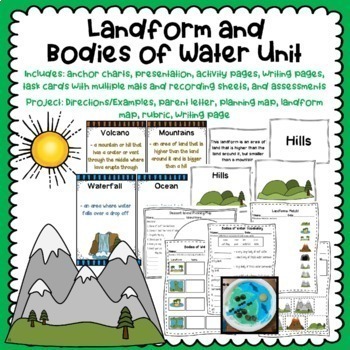 Preview of Landform and Bodies of Water