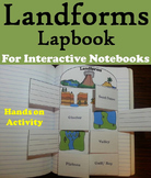 Landforms and Bodies of Water Interactive Notebook Activit