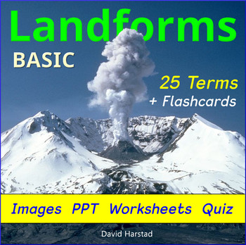 Preview of Landforms - 25 Basic Landforms