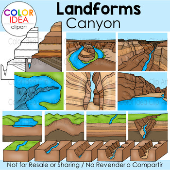 Preview of Landforms - Canyon