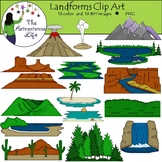 Landforms Clip Art