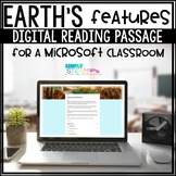 Landforms Digital Reading Passages for Microsoft OneDrive