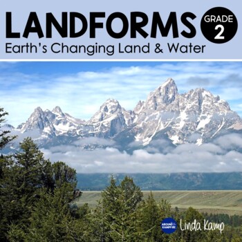 Preview of Landforms, Fast & Slow Earth Changes Second Grade Science Unit - NGSS