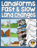 Landforms : Fast and Slow Changes to Earth's Surface