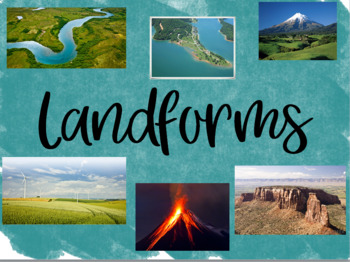 Landforms Powerpoint And Additional Resources By Kiddosandcourage
