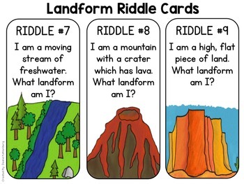 Landforms by Primary Punch | Teachers Pay Teachers