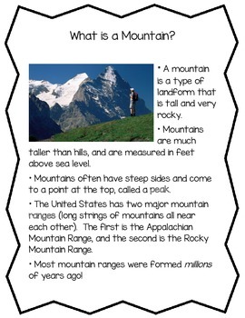 Lesson for Kids: What Is a Hill? - Definition & Facts - Video
