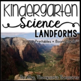 Landforms Kindergarten Science NGSS + Digital Boom Cards™