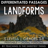 Landforms: Passages - Distance Learning Compatible