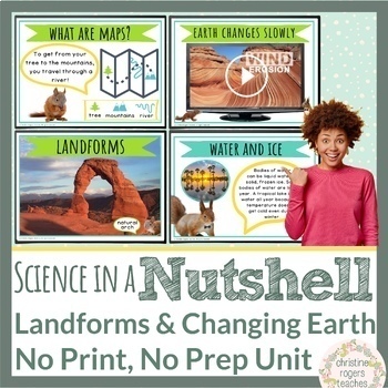 Preview of Landforms Processes that Shape Earth 2nd Grade Science Digital Resources