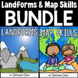 Landforms & Map Skills Unit BUNDLE