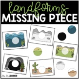 Landforms Missing Pieces Task Box | Task Boxes for Special