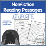 Landforms Nonfiction Reading Passages