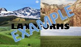 Landforms PowerPoint (Mountains, Valleys, Plains, and Hills)