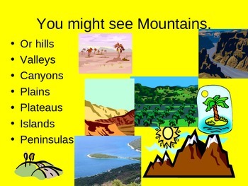 Landforms PowerPoint Presentation by Rebecca Free | TPT