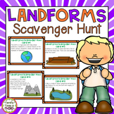 Landforms Scavenger Hunt